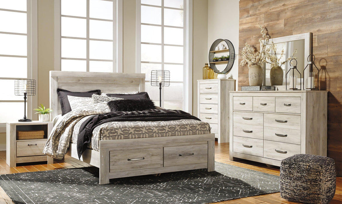 Bellaby Bed with 2 Storage Drawers - U&U Home Budget Furniture (Carteret, NJ)