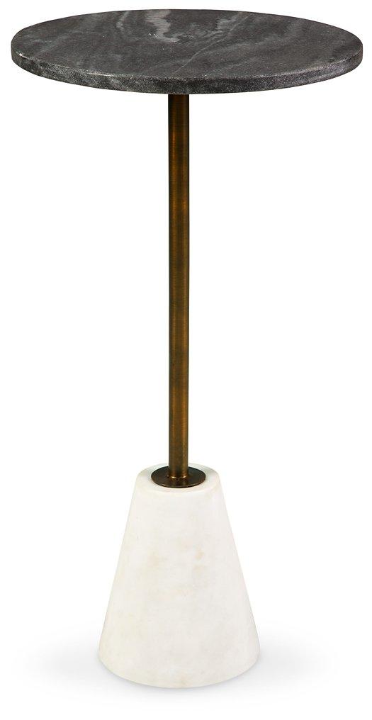 Black/White/Gold Finish