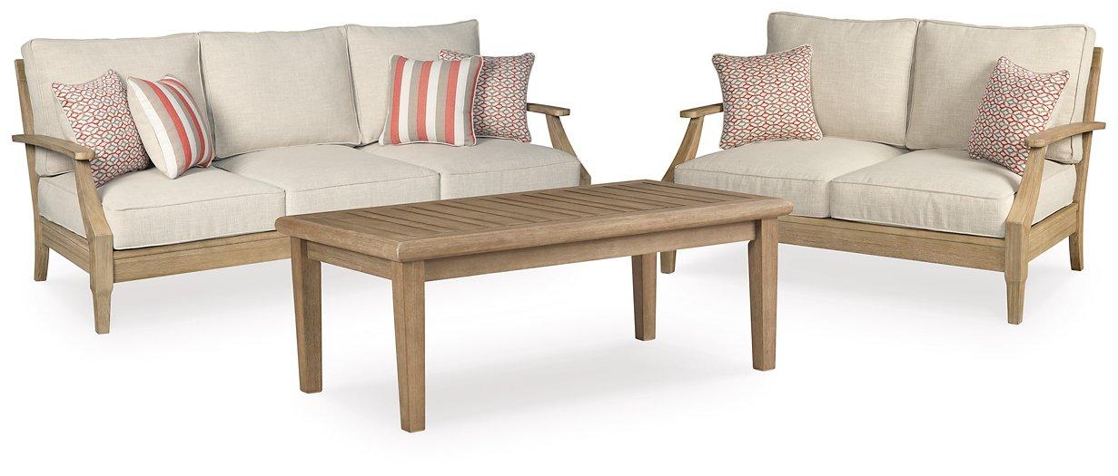 Clare View Outdoor Seating Set - U&U Home Budget Furniture (Carteret, NJ)