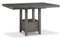 Hallanden Counter Height Dining Room Set - U&U Home Budget Furniture (Carteret, NJ)