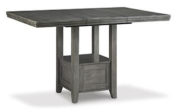 Hallanden Counter Height Dining Room Set - U&U Home Budget Furniture (Carteret, NJ)