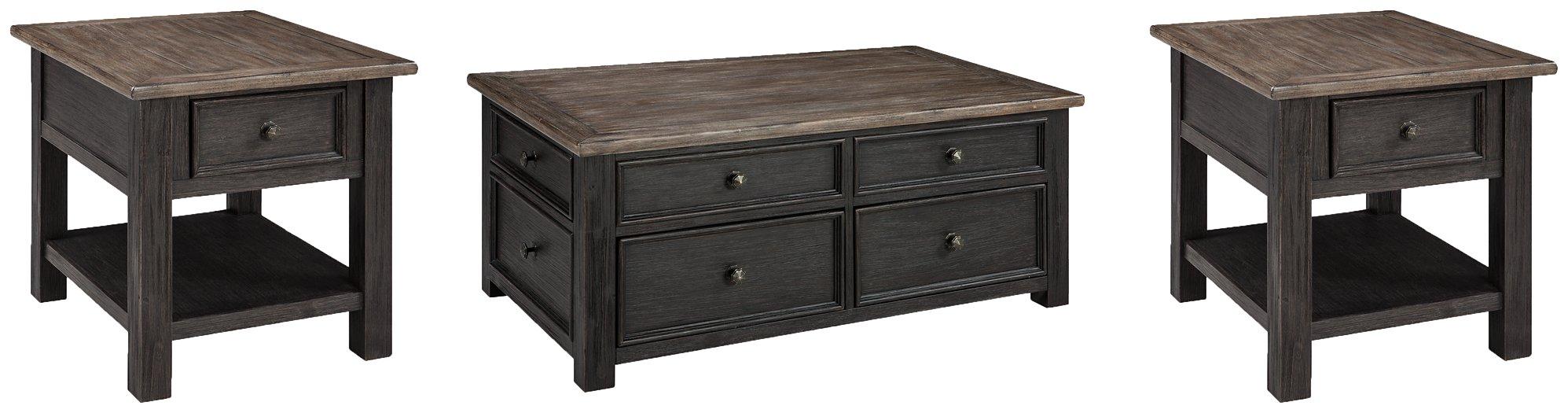 Tyler Creek Occasional Table Set - U&U Home Budget Furniture (Carteret, NJ)