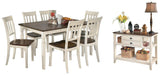 Whitesburg Dining Set - U&U Home Budget Furniture (Carteret, NJ)