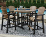 Fairen Trail Outdoor Dining Set - U&U Home Budget Furniture (Carteret, NJ)