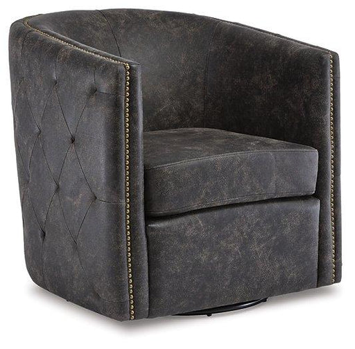 Brentlow Swivel Accent Chair - U&U Home Budget Furniture (Carteret, NJ)