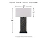 Bartlen Lamp Set - U&U Home Budget Furniture (Carteret, NJ)