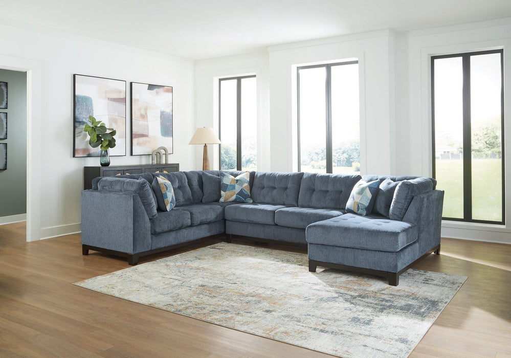 Maxon Place Sectional with Chaise - U&U Home Budget Furniture (Carteret, NJ)