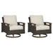 Paradise Trail Outdoor Loveseat, Lounge Chairs and Fire Pit Table - U&U Home Budget Furniture (Carteret, NJ)