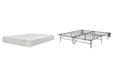 10 Inch Chime Memory Foam Mattress Set - U&U Home Budget Furniture (Carteret, NJ)
