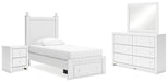 Mollviney Bedroom Set - U&U Home Budget Furniture (Carteret, NJ)