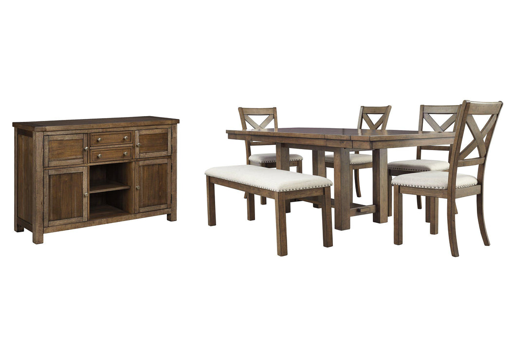 Moriville Dining Room Set - U&U Home Budget Furniture (Carteret, NJ)