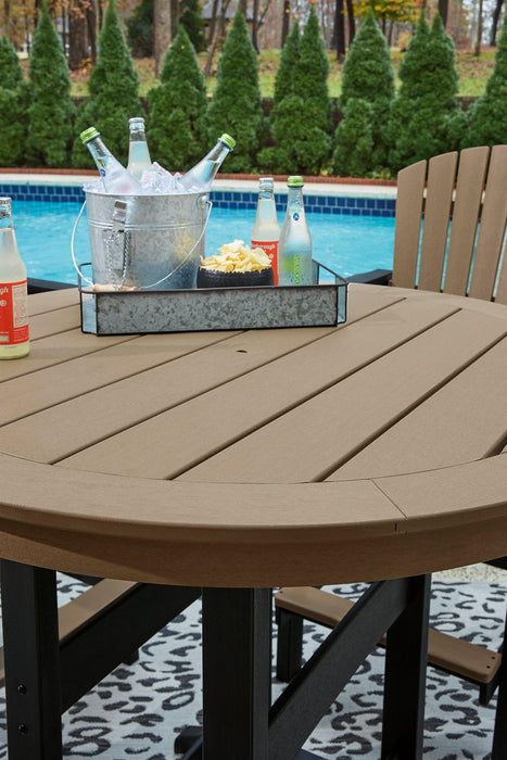 Fairen Trail Outdoor Dining Set - U&U Home Budget Furniture (Carteret, NJ)
