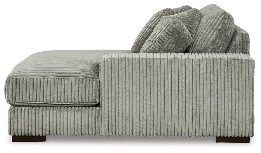 Lindyn Sectional with Double Chaise - U&U Home Budget Furniture (Carteret, NJ)