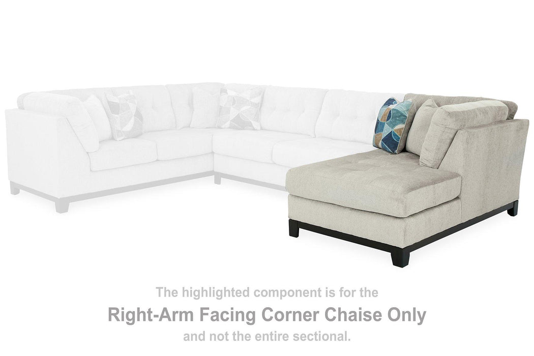 Maxon Place Sectional with Chaise - U&U Home Budget Furniture (Carteret, NJ)