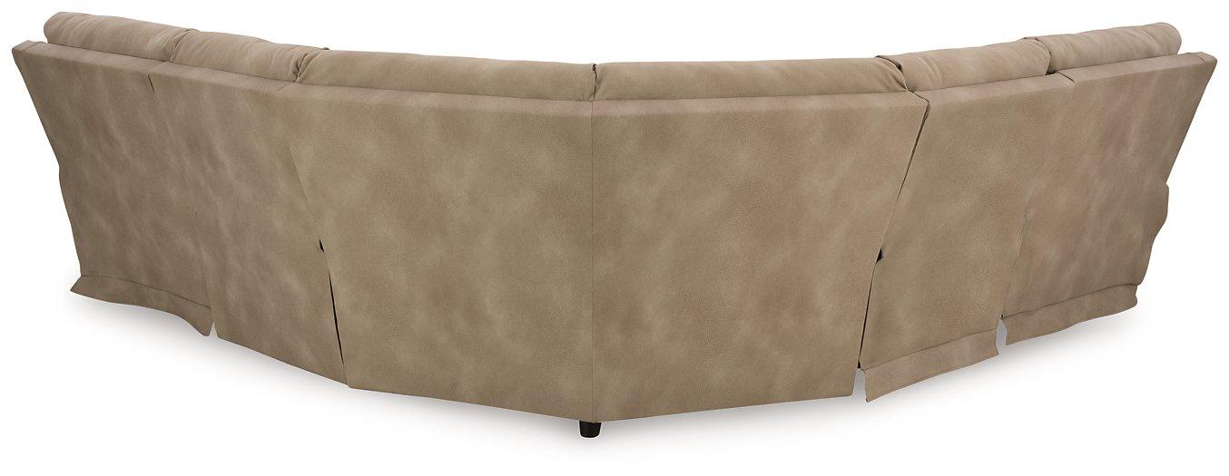 Next-Gen DuraPella Power Reclining Sectional - U&U Home Budget Furniture (Carteret, NJ)
