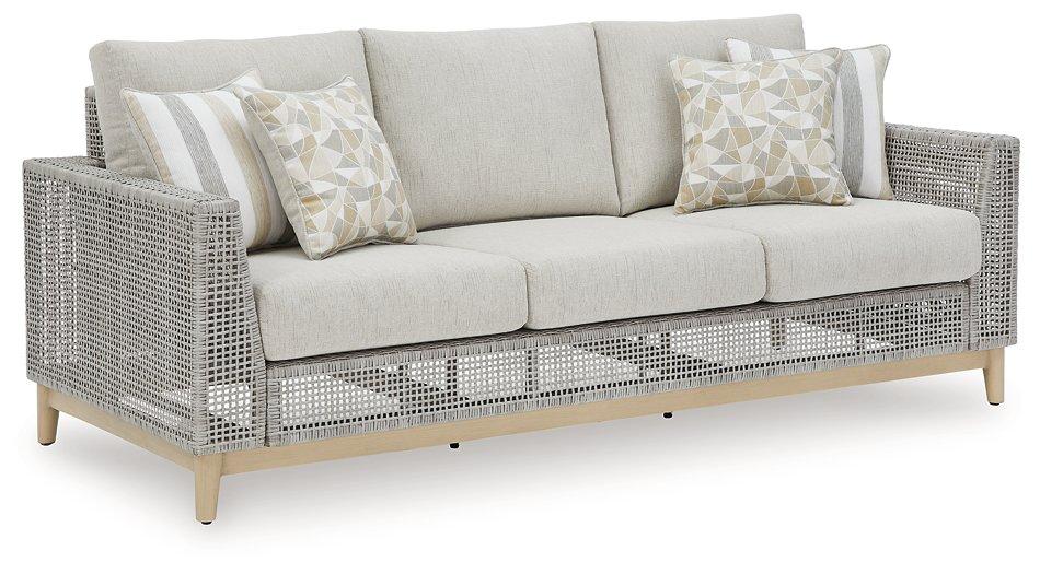 Seton Creek Outdoor Seating Set - U&U Home Budget Furniture (Carteret, NJ)