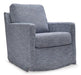 Nenana Next-Gen Nuvella Swivel Glider Accent Chair - U&U Home Budget Furniture (Carteret, NJ)