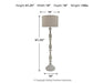 Bernadate Lamp Set - U&U Home Budget Furniture (Carteret, NJ)