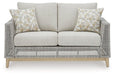 Seton Creek Outdoor Seating Set - U&U Home Budget Furniture (Carteret, NJ)