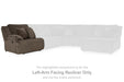 Top Tier Reclining Sectional with Chaise - U&U Home Budget Furniture (Carteret, NJ)