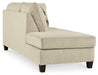 Abinger 2-Piece Sectional with Chaise - U&U Home Budget Furniture (Carteret, NJ)