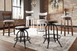 Valebeck Counter Height Bar Stool - U&U Home Budget Furniture (Carteret, NJ)