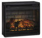 Wildenauer 76" TV Stand with Electric Fireplace - U&U Home Budget Furniture (Carteret, NJ)