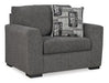 Gardiner Oversized Chair - U&U Home Budget Furniture (Carteret, NJ)