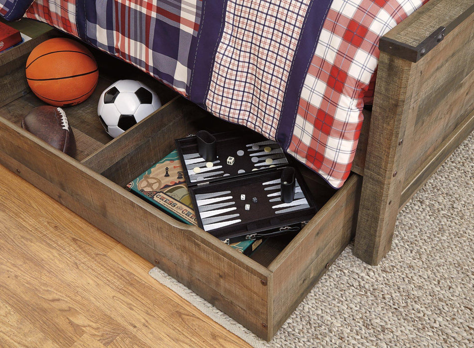 Trinell Bed with Storage - U&U Home Budget Furniture (Carteret, NJ)