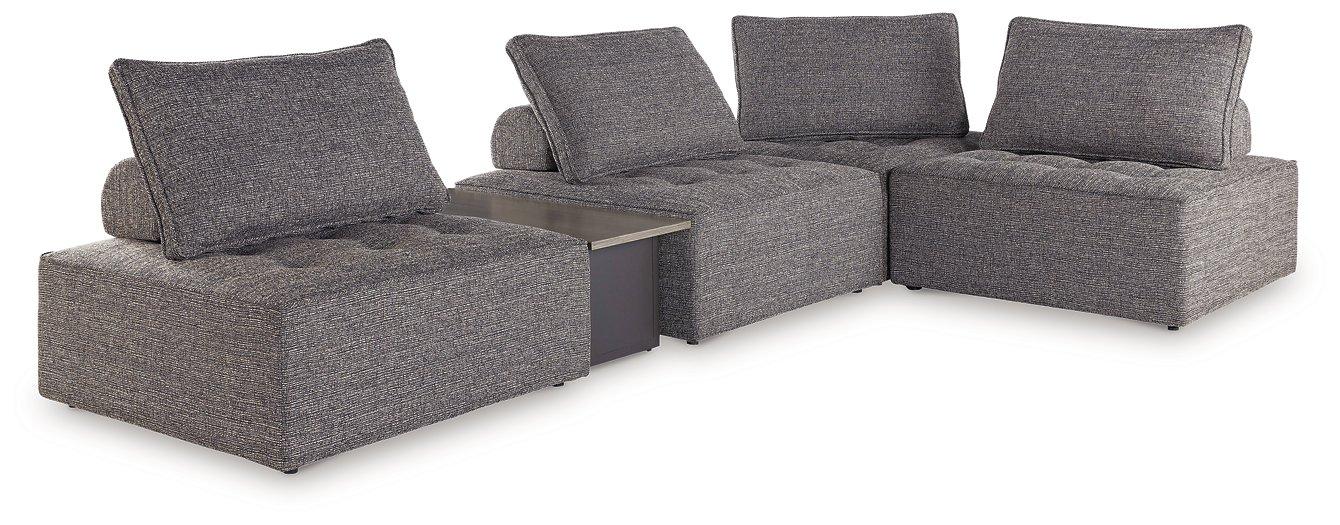 Bree Zee Outdoor Sectional - U&U Home Budget Furniture (Carteret, NJ)