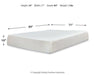 10 Inch Chime Memory Foam Mattress Set - U&U Home Budget Furniture (Carteret, NJ)