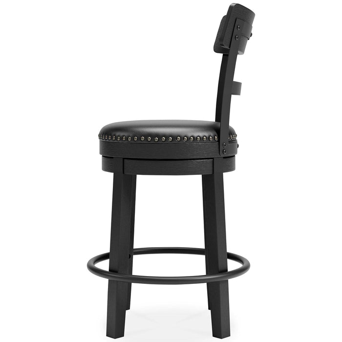 Valebeck Counter Height Bar Stool - U&U Home Budget Furniture (Carteret, NJ)
