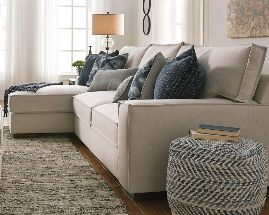 Chevron Pouf - U&U Home Budget Furniture (Carteret, NJ)