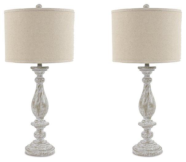 Bernadate Lamp Set - U&U Home Budget Furniture (Carteret, NJ)