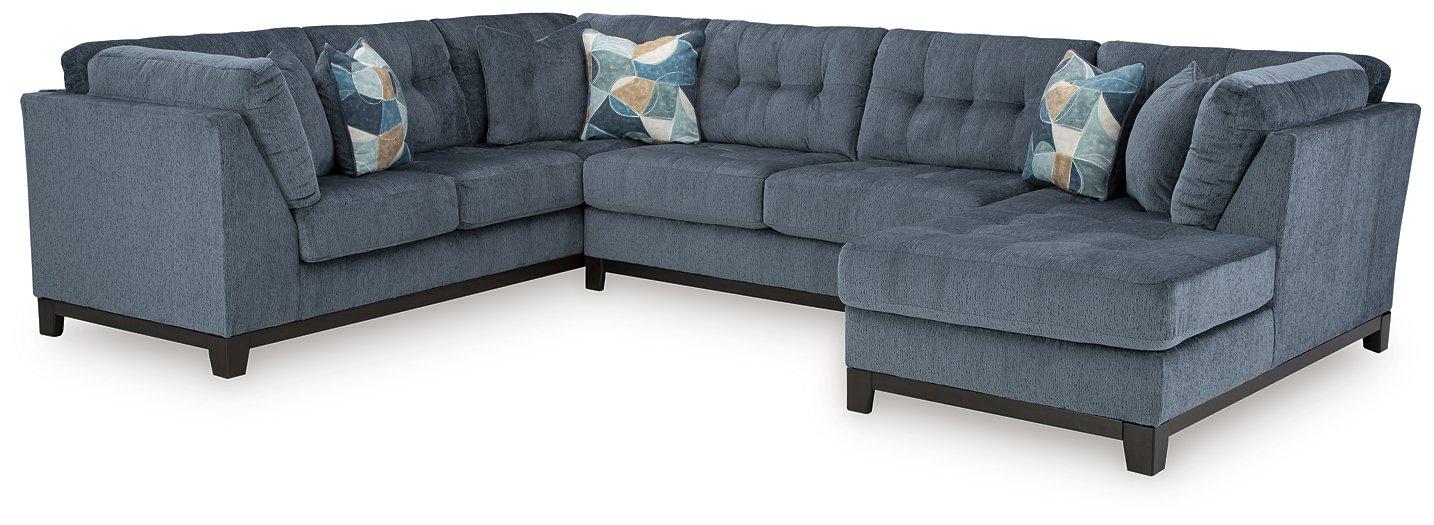 Maxon Place Sectional with Chaise - U&U Home Budget Furniture (Carteret, NJ)