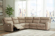 Next-Gen DuraPella Power Reclining Sectional - U&U Home Budget Furniture (Carteret, NJ)