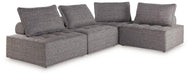 Bree Zee Outdoor Sectional - U&U Home Budget Furniture (Carteret, NJ)