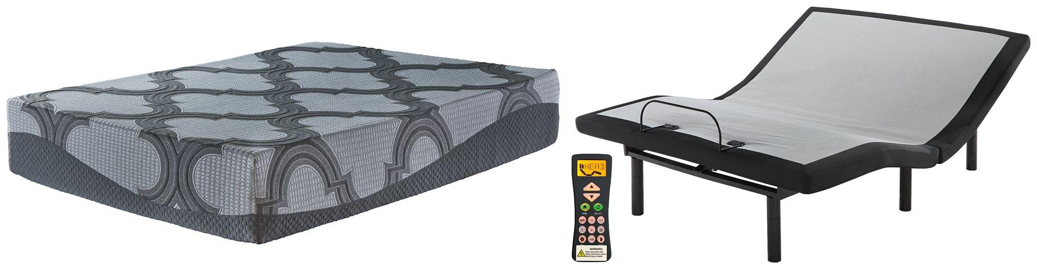 12 Inch Ashley Hybrid Mattress Set - U&U Home Budget Furniture (Carteret, NJ)