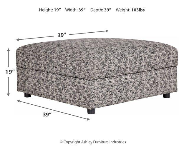 Kellway Ottoman With Storage - U&U Home Budget Furniture (Carteret, NJ)