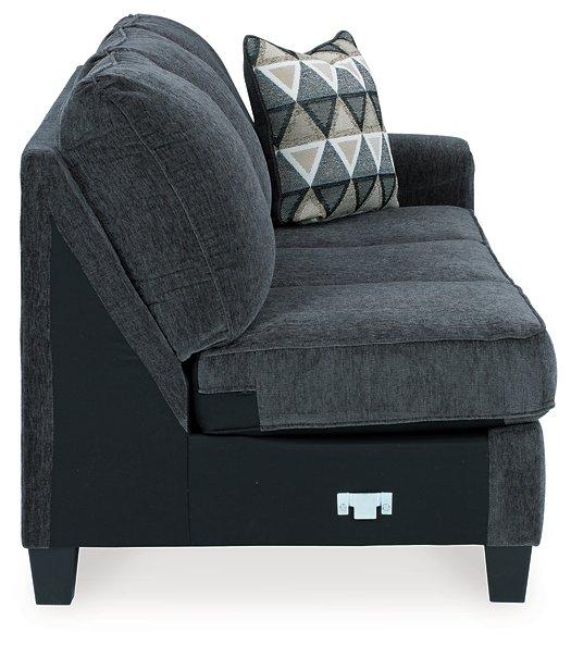 Abinger 2-Piece Sectional with Chaise - U&U Home Budget Furniture (Carteret, NJ)