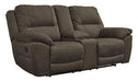 Next-Gen Gaucho Reclining Loveseat with Console - U&U Home Budget Furniture (Carteret, NJ)