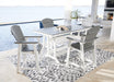 Transville Outdoor Dining Set - U&U Home Budget Furniture (Carteret, NJ)