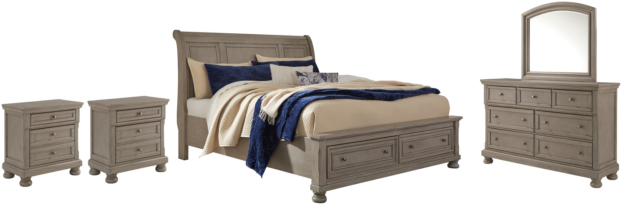 Lettner Bedroom Set - U&U Home Budget Furniture (Carteret, NJ)