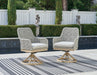 Seton Creek Outdoor Seating Set - U&U Home Budget Furniture (Carteret, NJ)