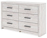 Cayboni Dresser and Mirror - U&U Home Budget Furniture (Carteret, NJ)