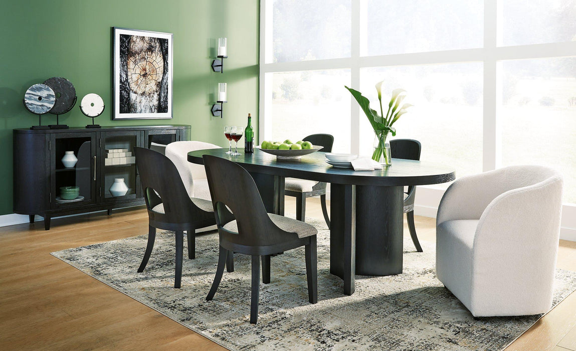 Rowanbeck Dining Package - U&U Home Budget Furniture (Carteret, NJ)