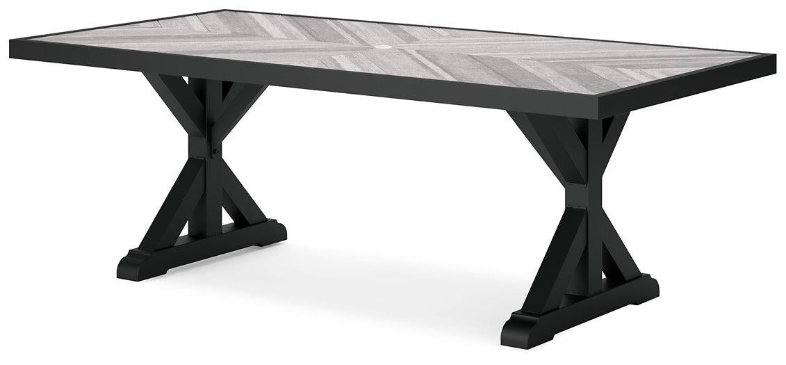 Beachcroft Outdoor Dining Table - U&U Home Budget Furniture (Carteret, NJ)