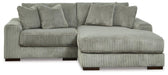 Lindyn Sectional with Chaise - U&U Home Budget Furniture (Carteret, NJ)