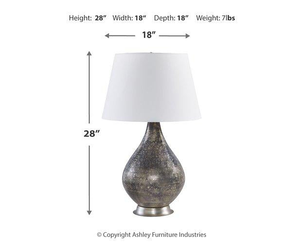 Bluacy Lamp Set - U&U Home Budget Furniture (Carteret, NJ)