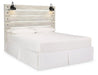 Cambeck Bed with 2 Storage Drawers - U&U Home Budget Furniture (Carteret, NJ)